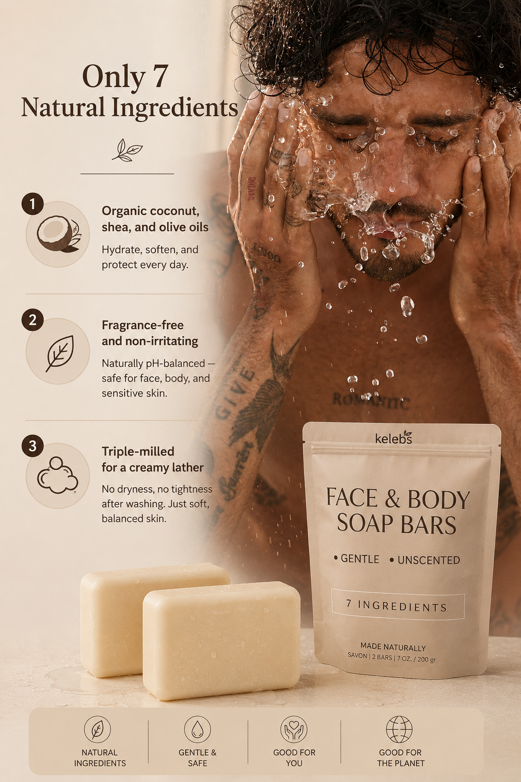 Only 7 natural ingredients