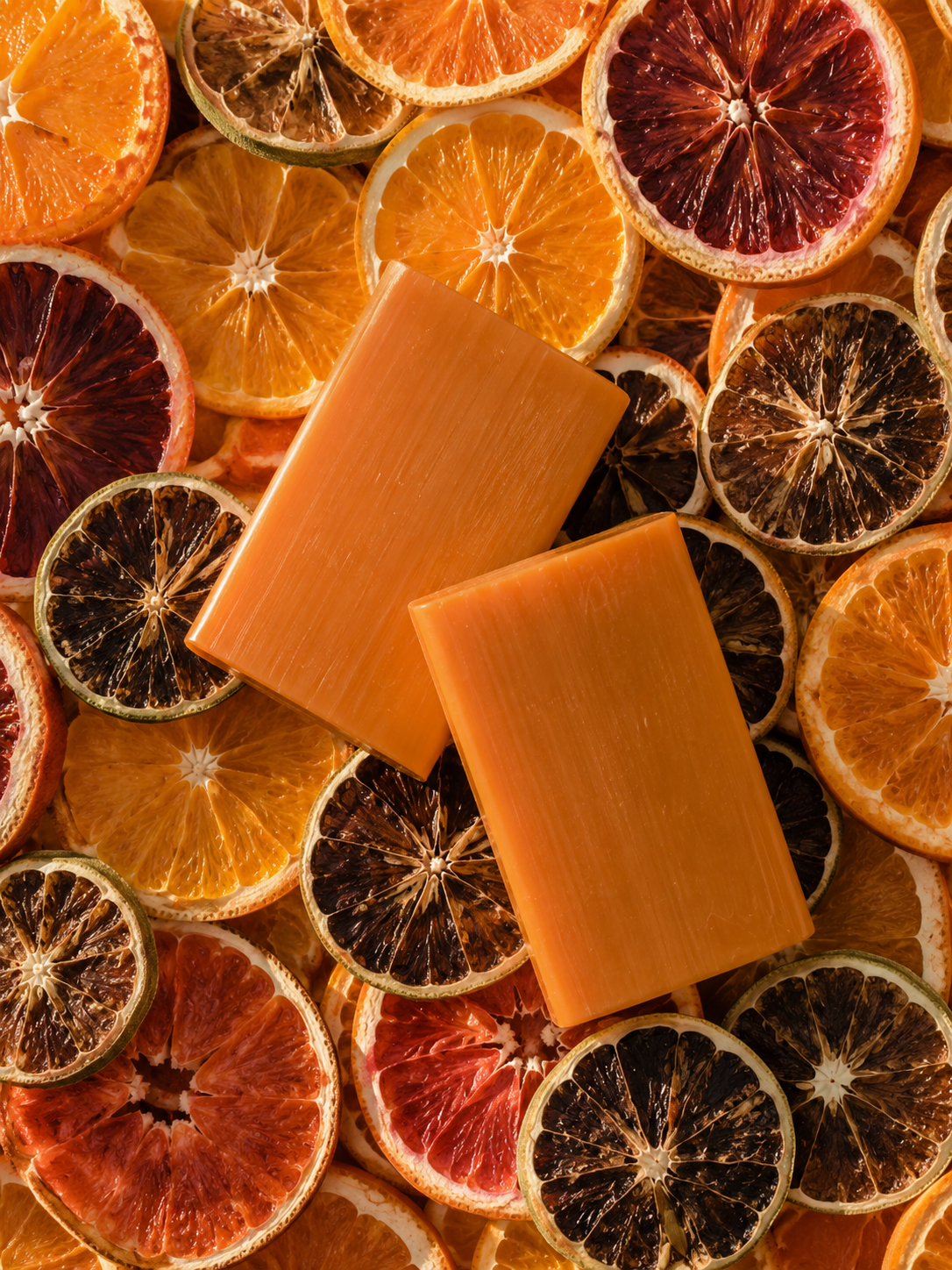 Citrus soap bars