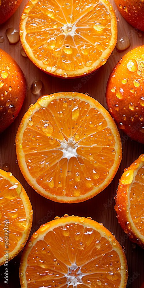 Fresh oranges
