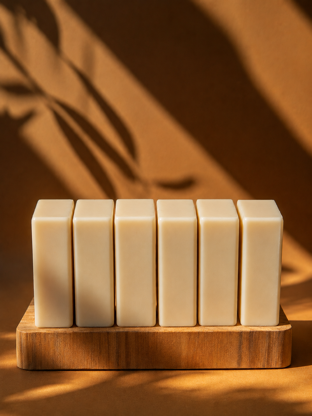 KELEB'S soap bars on wood
