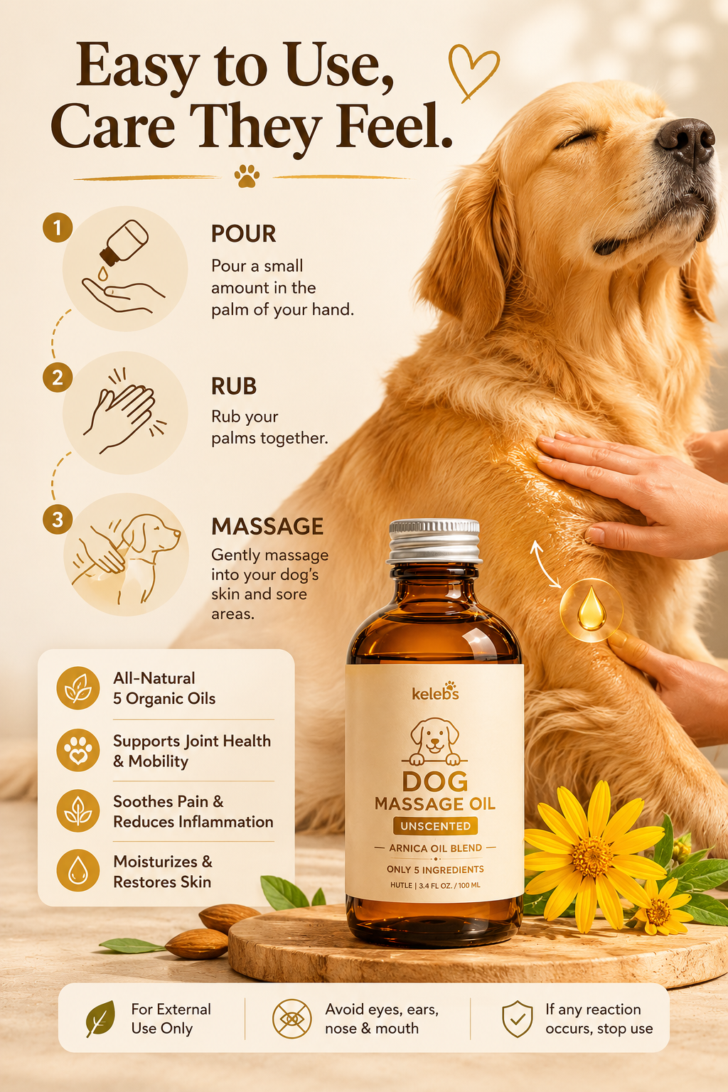 Arnica oil — how to use