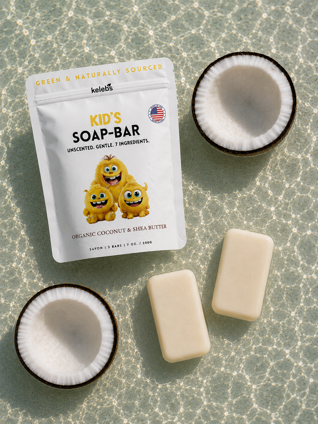 Kid's Coconut & Shea Soap Bar
