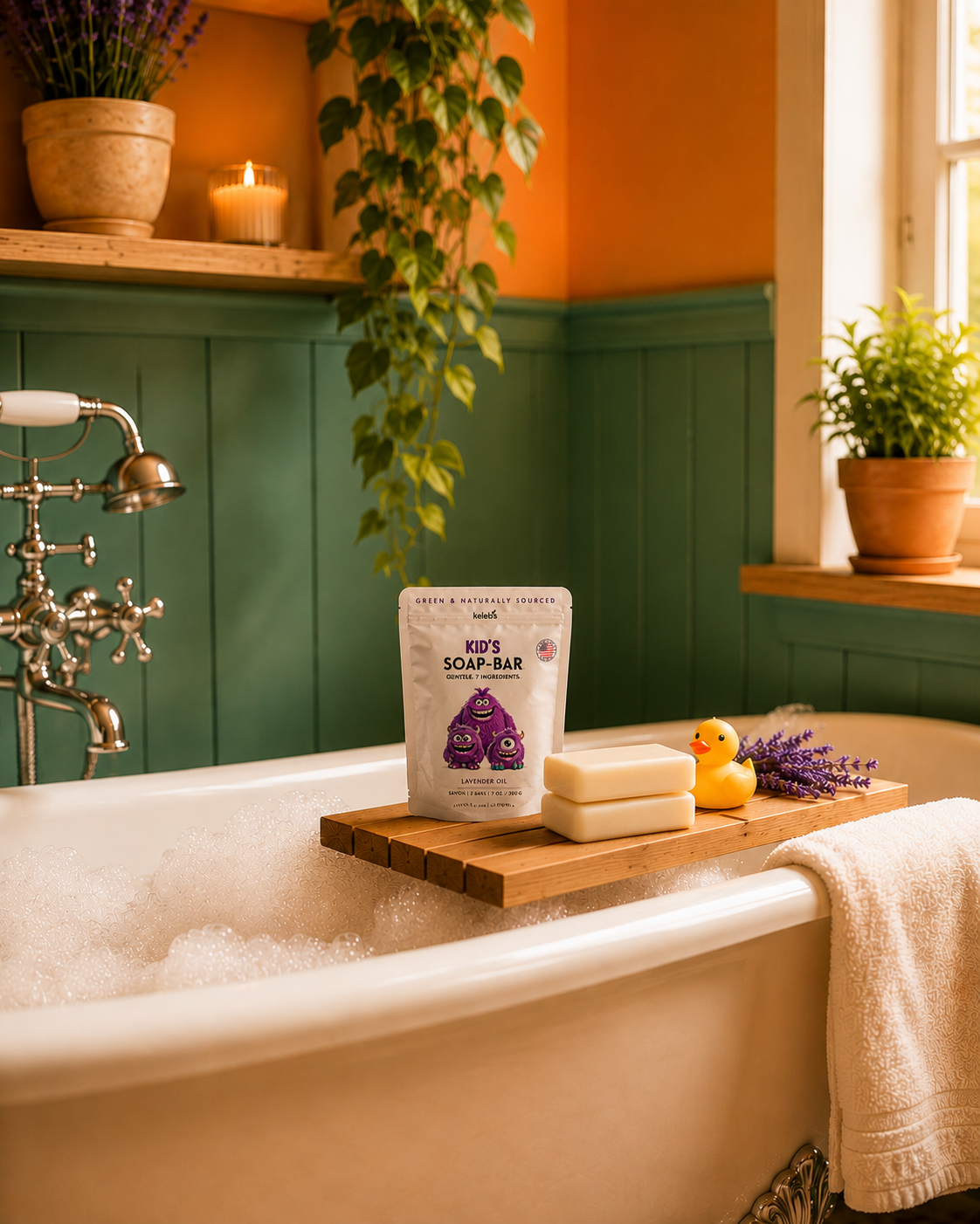 Kid's Lavender Soap Bar