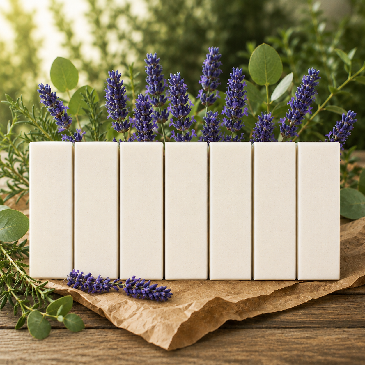 Lavender soap bars