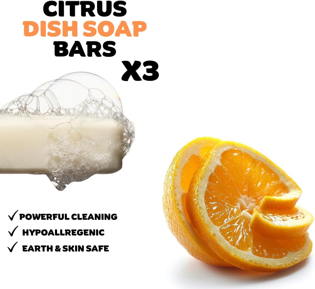 Dish Bar Soap - Citrus