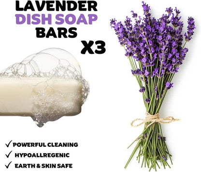 Dish Bar Soap - Lavender