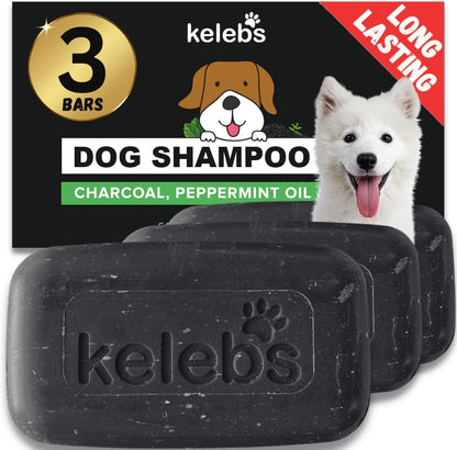 Natural Whitening Dog Shampoo Bar