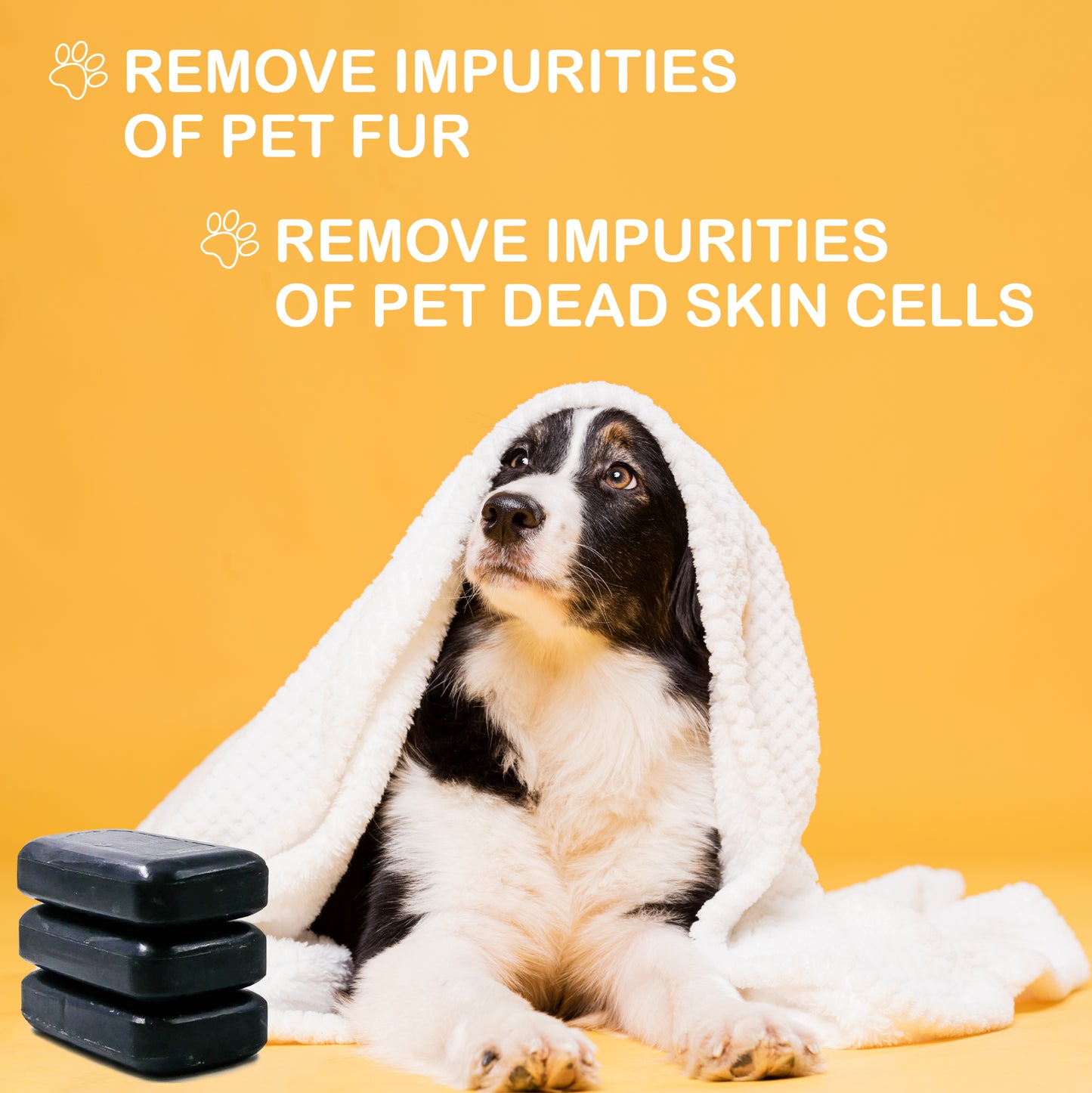 Natural Whitening Dog Shampoo Bar - Kelebs